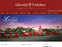 Tablet Screenshot of grandtaruma.com